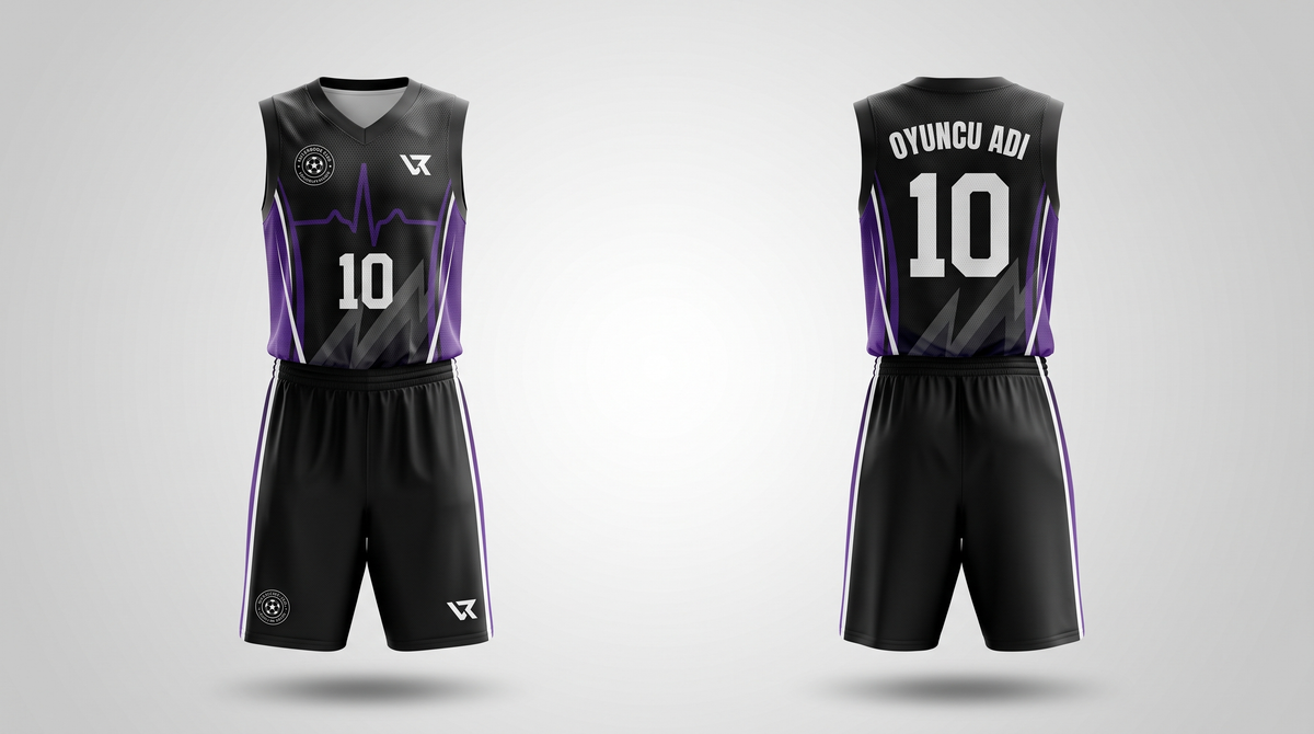 Dağ Zirvesi Desenli Basketbol Forması