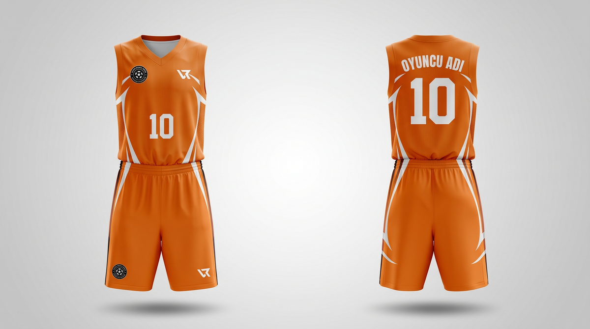 Rüzgar Desenli Basketbol Forması