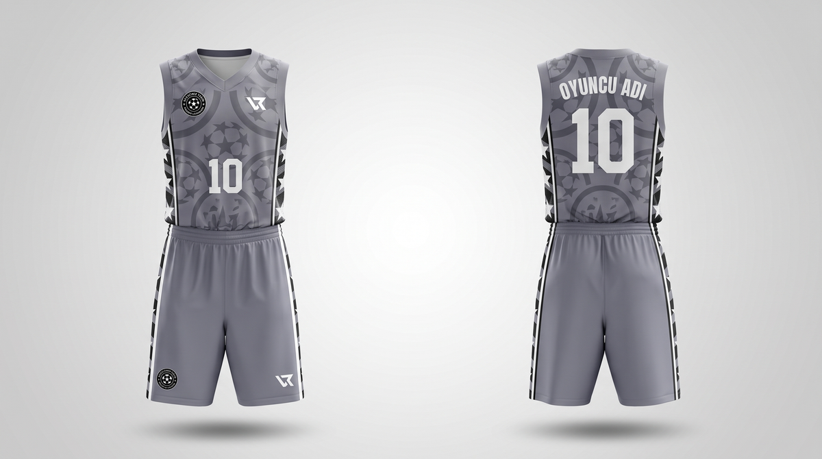 Yıldız Çarkı Desenli Basketbol Forması