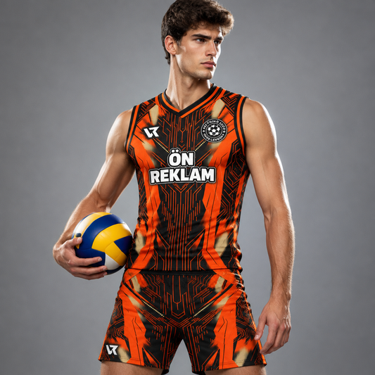 VEROS Ember Circuit Voleybol Forma Takımı - sporcu üzerinde