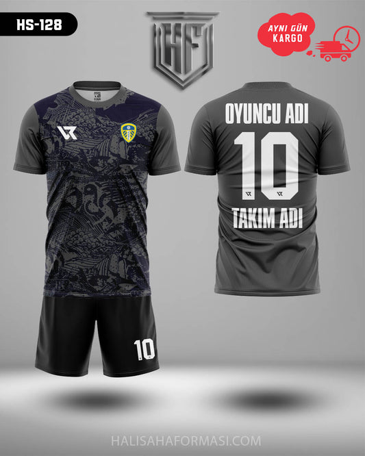 Leeds United Gri-Mavi Yeni Sezon Forma Tasarla