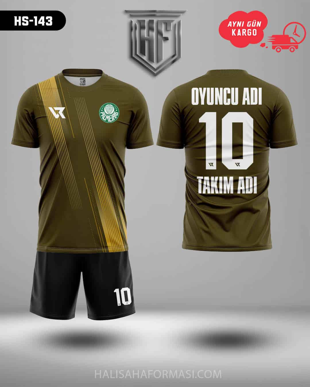 Palmeiras Zeytin Yeşili Blanco Takım Forması