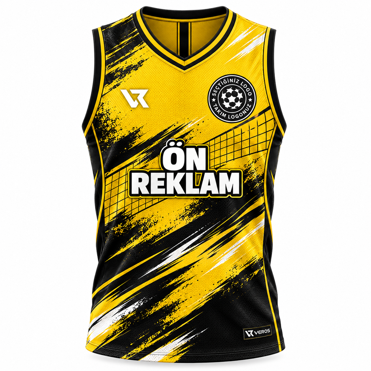 VEROS Golden Strike Voleybol Forma Takımı uyumlu voleybol şortu