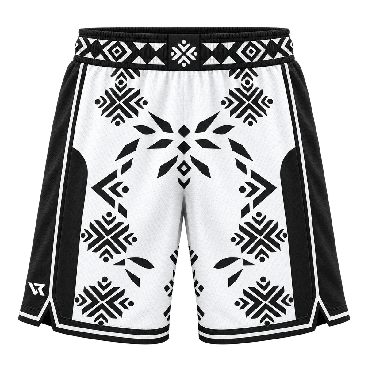 VEROS Mono Tribal Basketbol Forma Takımı eşleşen basketbol şortu